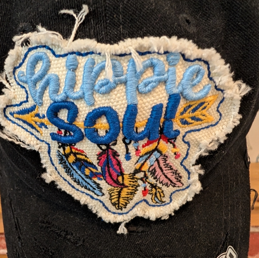 Baseball Cap BySoul Distressed Baseball Cap - Picture 2 of 3